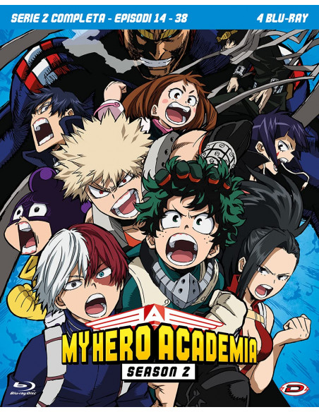 My Hero Academia - Stagione 02 The Complete Series (Eps. 14-38) (4 Blu-Ray)