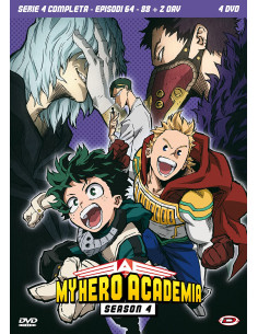 My Hero Academia - Stagione 04 The Complete Series (Eps. 64-88+2 Oav) (4 Dvd)
