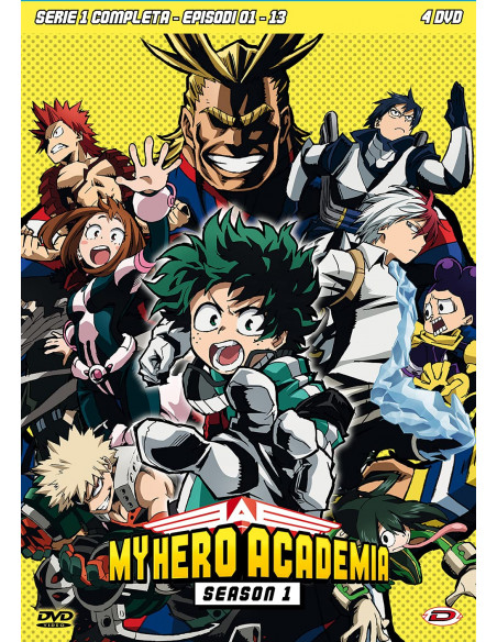 My Hero Academia - Stagione 01 The Complete Series (Eps. 01-13) (3 Dvd)