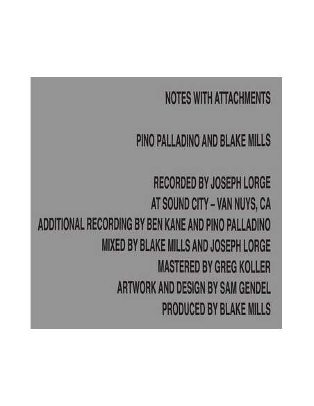 Palladino P/Mills B. - Notes With Attachments