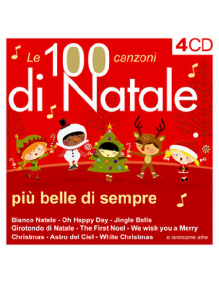 Compilation - Le 100 Canzoni Di Natale Piu' Belle Di Sempre (4 Cd Slim) - (CD)