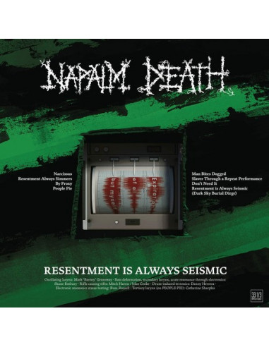 Napalm Death - Resentment Is Always...