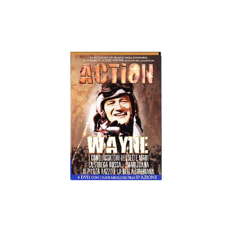 John Wayne - Cofanetto Action (4 Dvd)