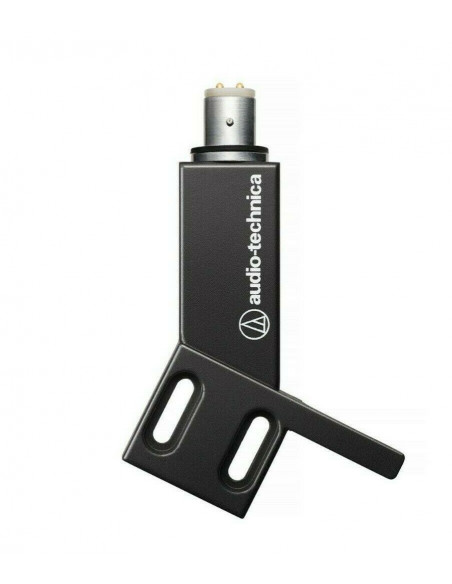 Audio Technica - Portatestina (At-Hs4Bk) Testa Angolata Per Tonearm Dritto Nero