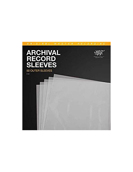 Accessori Per Vinile - Buste Esterne Per Vinile In Polietilene (50Pz)