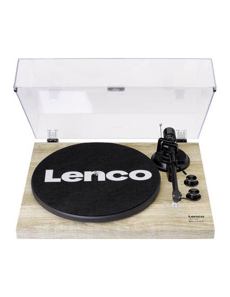 Giradischi Slim Lenco (Lbt-188 Pino) Con Trasmissione Bluetooth Porta Usb
