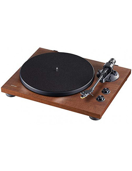 Giradischi Teac (Tn-280Bt Walnut) Bluetooth Trazione A Cinghia