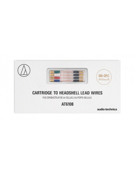 Audio Technica - Cavi Per Testina Hi-Fi Dorati Professionali