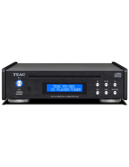 Lettore Cd (Pd-301Dab-X Black) + Radio Dab E Usb