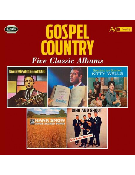Compilation - Country Gospel - Five Classic Albums - (CD)