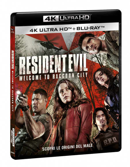 Resident Evil: Welcome To Raccoon City (Blu-Ray 4k)