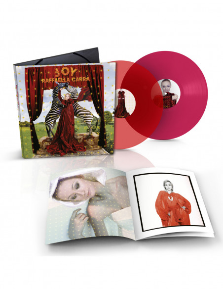 Carra Raffaella - Joy Doppio Vinile Colorato Rosa E Rosso