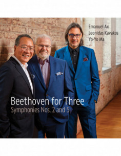 Yo-Yo Ma, Leonidas K - Beethoven For Three: Symphonies Nos. 2 A - (CD)