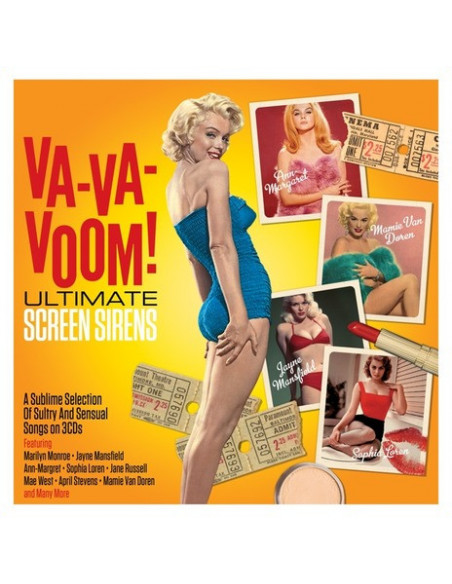 Compilation - Va-Va-Voom Ultimate Screen Sirens - (CD)