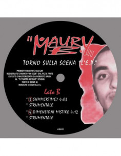 Maury B - Torno Sulla Scena L'Ep (Vinile Rosso Limited Edt.)