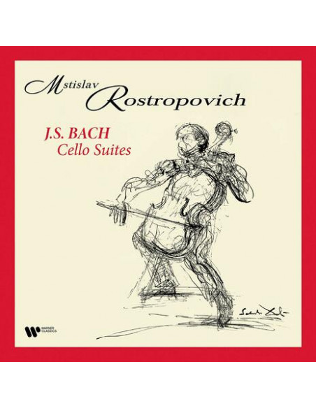 Mstislav Rostropovic - The Cello Suites (Box 4 Lp 180 Gr. + Booklet 20 Pagine) - Vinile