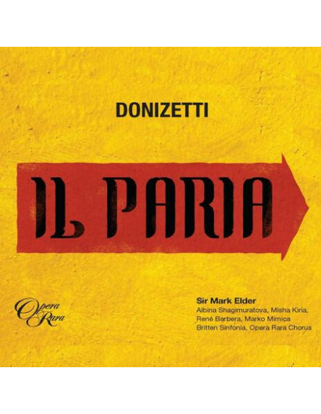 Mark Elder & Britten - Il Paria - (CD)