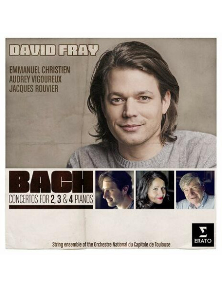 David Fray - Concertos For 2, 3 And 4 Pianos - (CD)