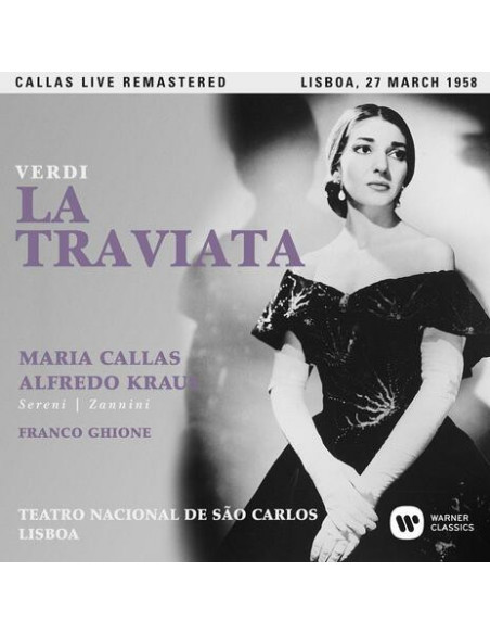Callas Maria (Soprano) - La Traviata (Lisboa 27--03-1958) - (CD)
