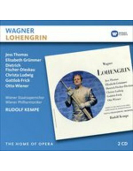 Kempe Rudolf, Elisabeth Grummer, Christa Ludwig - Lohengrin - (CD)