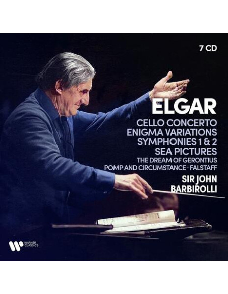 Sir John Barbirolli - Elgar Enigma Variations, Sinfonie 1 &2 - (CD)
