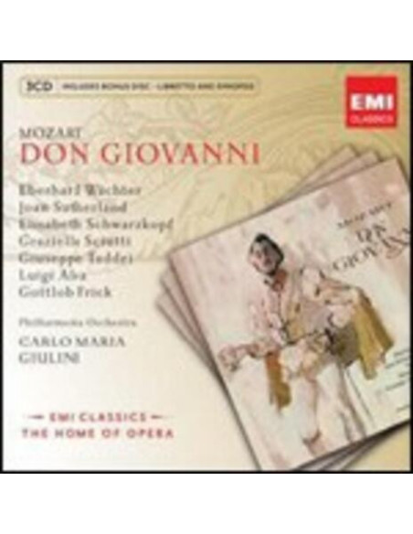 Giulini Carlo Maria, Wachter, Sutherland, Scharzkopf - Don Giovanni - (CD)