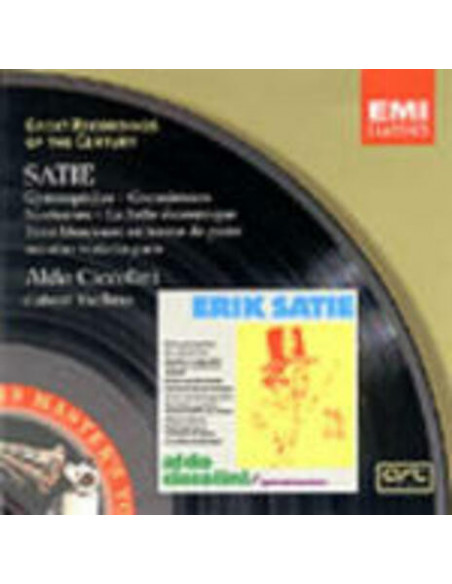 Ciccolini Aldo (Piano) - Gymnopedies Gnossiennes La Belle Excentrique - (CD)