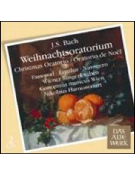 Nikolaus Harnoncourt - Oratorio Di Natale (Christmas Oratorio, Bwv248) - (CD)