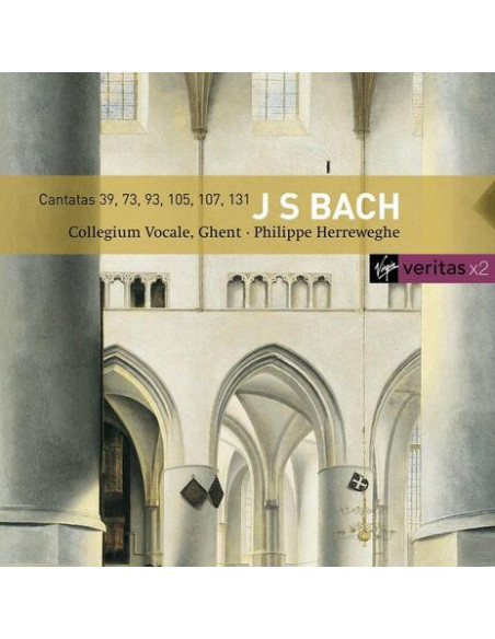 Herreweghe Philippe - Cantate Bwv39, Bwv73, Bwv93, Bwv105, Bwv107, Bwv131 - (CD)