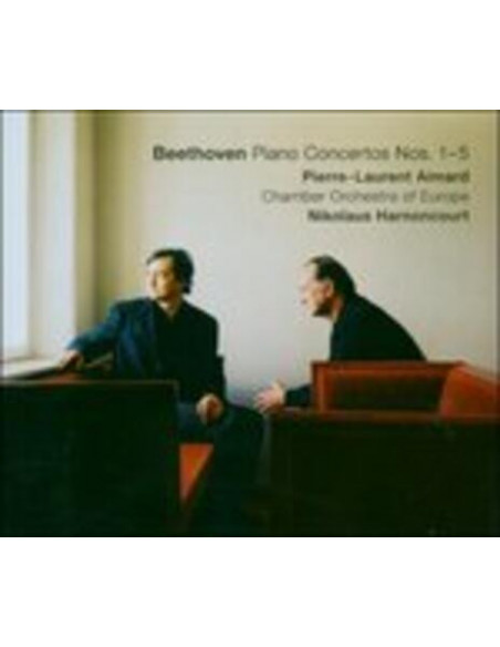 Pierre Laurent Aimar, Nikolaus Arnoncourt - Piano Concertos No.1-5 (Box3Cd) - (CD)