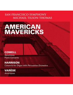Michael Tilson Thomas, Jeremy Denk, Paul Jacobs( Organo) - American Mavericks - (CD)