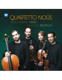 Quartetto Nous Boccherini, Verdi, Puccini, Respighi - Works For String Quartet - (CD)