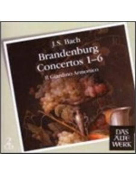 Giardino Armonico - Brandenburg Concertos 1-6 (Concerti Brandeburghesi No.1-6) - (CD)