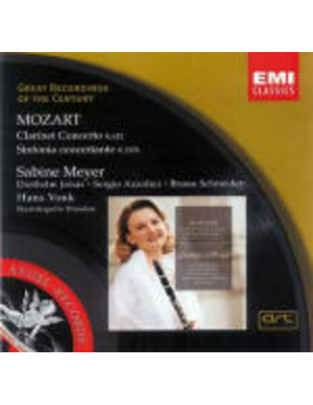 Sabine Meyer (Clarinetto) - Concerto Per Clarinetto - Sinfonia Concertante K297B - (CD)