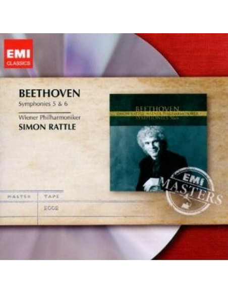 Rattle Simon (Direttore) - Beethoven Sinfonie No.5 E No.6 (Symphonies Nos. 5 & 6) - (CD)