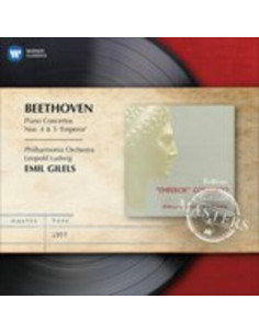 Gilels Emil (Piano) - Beethoven Piano Concertos N.4 & 5 (Concerti Per No.4 E No.5) - (CD)