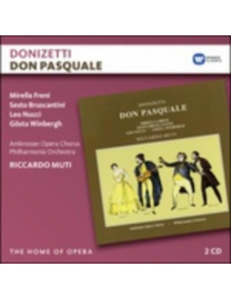 Riccardo Muti, Sesto Bruscantini( Pasquale), Mirella Freni( Norina) - Don Pasquale - (CD)