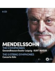 Kurt Masur, Bonney, Schreir, - The Complete Symphonies (Box6Cd)(Le Sinfonie Complete) - (CD)