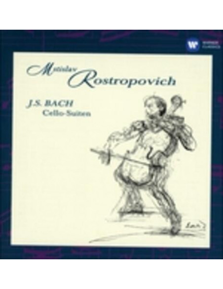 Rostropovic Mstislav - Cello Suites Nos.1-6,Bwv1007-1012 (6 Suites Per Violoncello Solo) - (CD)