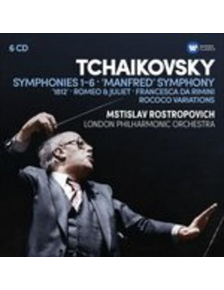 Mstislav Rostropovic( Direttore, Violoncello) - Symphonies No.1-6 (Sinfonie No.1-6)(Box6Cd) - (CD)