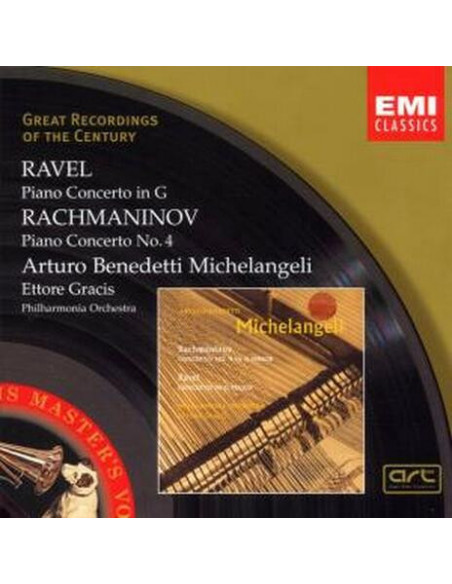 Arturo Benedetti Michelangeli - Concerto Per Pianoforte In Sol , Concerto Per Pianoforte N.4 - (CD)