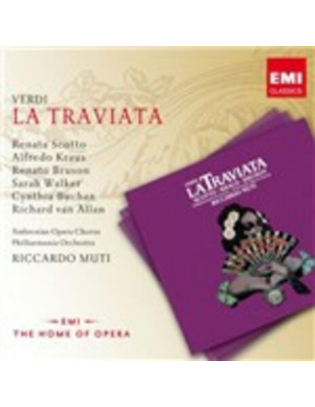 Muti Riccardo, Renata Scotto( Violetta), Sarah Walker( Flora) - La Traviata (Opera Completa) - (CD)