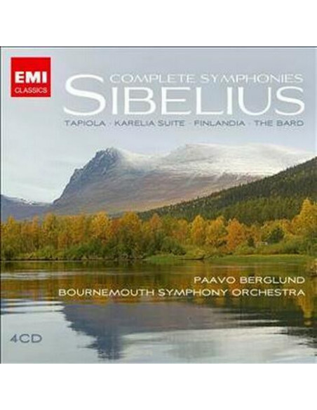 Bournemouth Symphony Orchestra, Paavo Berglund - Complete Symphonies,Finlandia (Sinfonie Complete)(Box4Cd) - (CD)