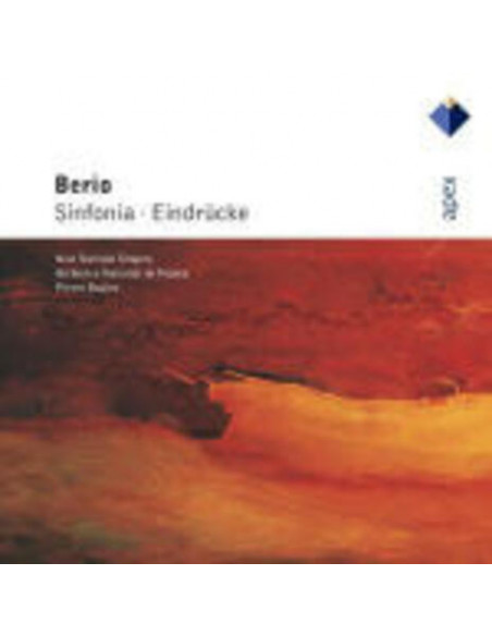 Regis Pasquier( Violino), New Swingle Singers( Vocal Ensemble), Boulez( Direttore - Sinfonia Per 8 Voci - Eindrucke - (CD)