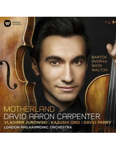 David Aaron Carpenter( Viola), London Philharmonic Orchestra, - Motherland. Musiche Di Bartok, Dvorak, Shor, Walton - (CD)
