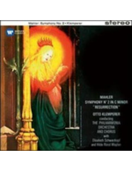 Elisabeth Schwarzkopf , Hilde Rossl-Majdan, Klemperer - Symphony No. 2 'Resurrection' (Sinfonia No.2 La Resurrezione) - (CD)