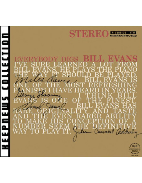 Evans Bill - Everybody Digs Bill Evans - (CD)