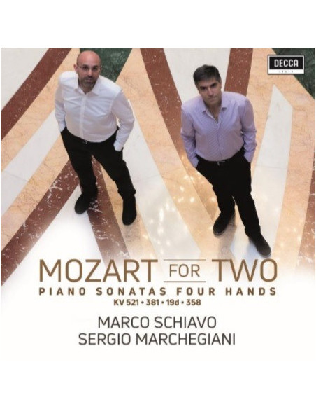 Mozart For Two: Sonate Per Pianoforte A 4 Mani Kv 19D, Kv 381, Kv 358, Kv 521 - CD