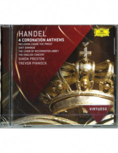4 Coronation Anthems (Dixit Dominus Hwv232 ,Zadok The Priest)