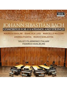 Concerti Per 2, 3 E 4 Per Pianoforte Live At Amiata Piano Festival - CD